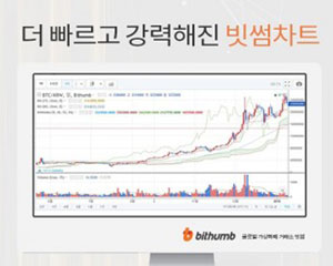 빗썸, 암호화폐 거래 차트 전면 개편